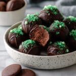 Dark Chocolate Cookie Truffles Recipe