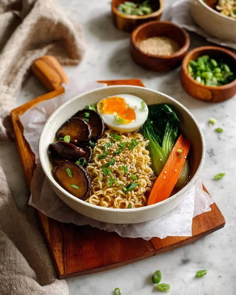Mushroom Ramen Bowl Recipe