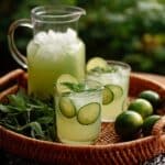 Agua Fresca de Pepino (Cucumber Lime Cooler) Recipe