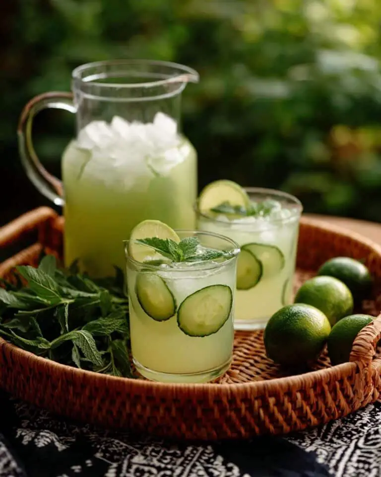 Agua Fresca de Pepino (Cucumber Lime Cooler) Recipe