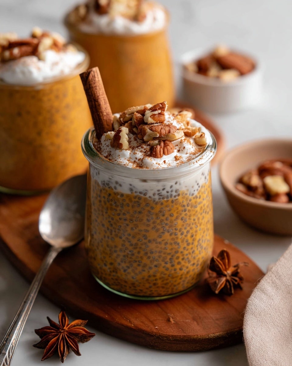Higher Protein Pumpkin Chia Pudding Recipe