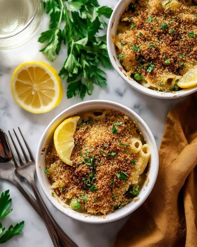 Creamy Tuna Casserole with Egg Noodles and Vegetables Recipe