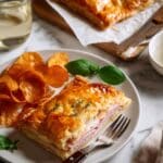 Savory Ham and Cheese Puff Pastry Wrap Recipe