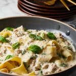Skillet White Lasagna Recipe