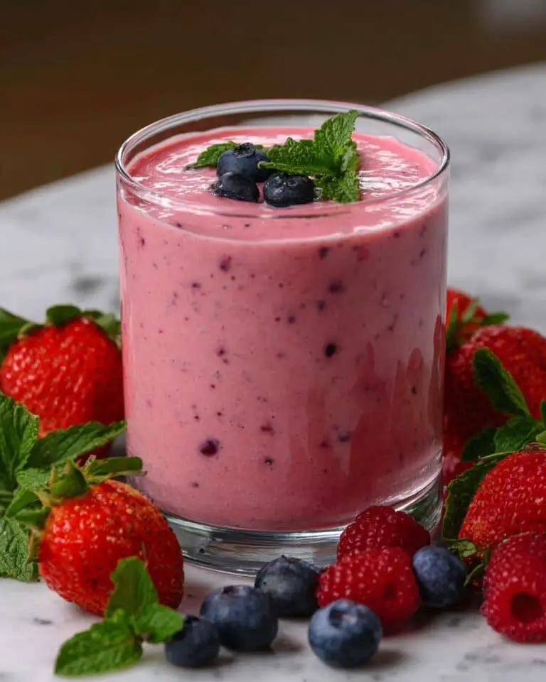 Super Easy Berry Smoothie Recipe