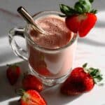 Protein Strawberry Banana Breakfast Smoothie Recipe