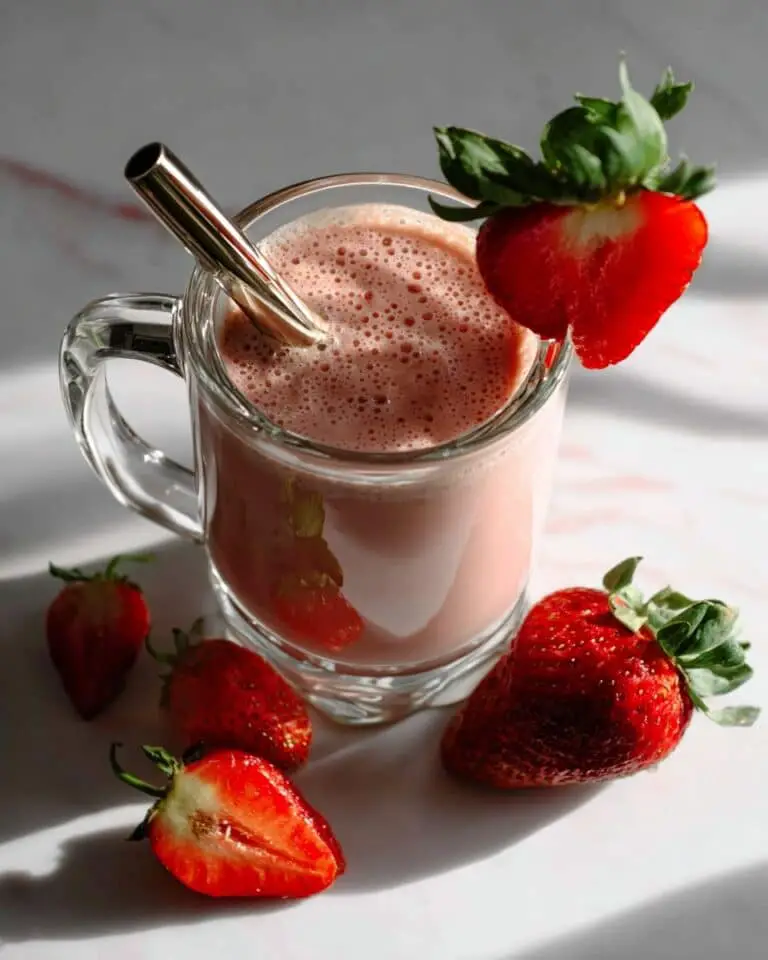 Protein Strawberry Banana Breakfast Smoothie Recipe