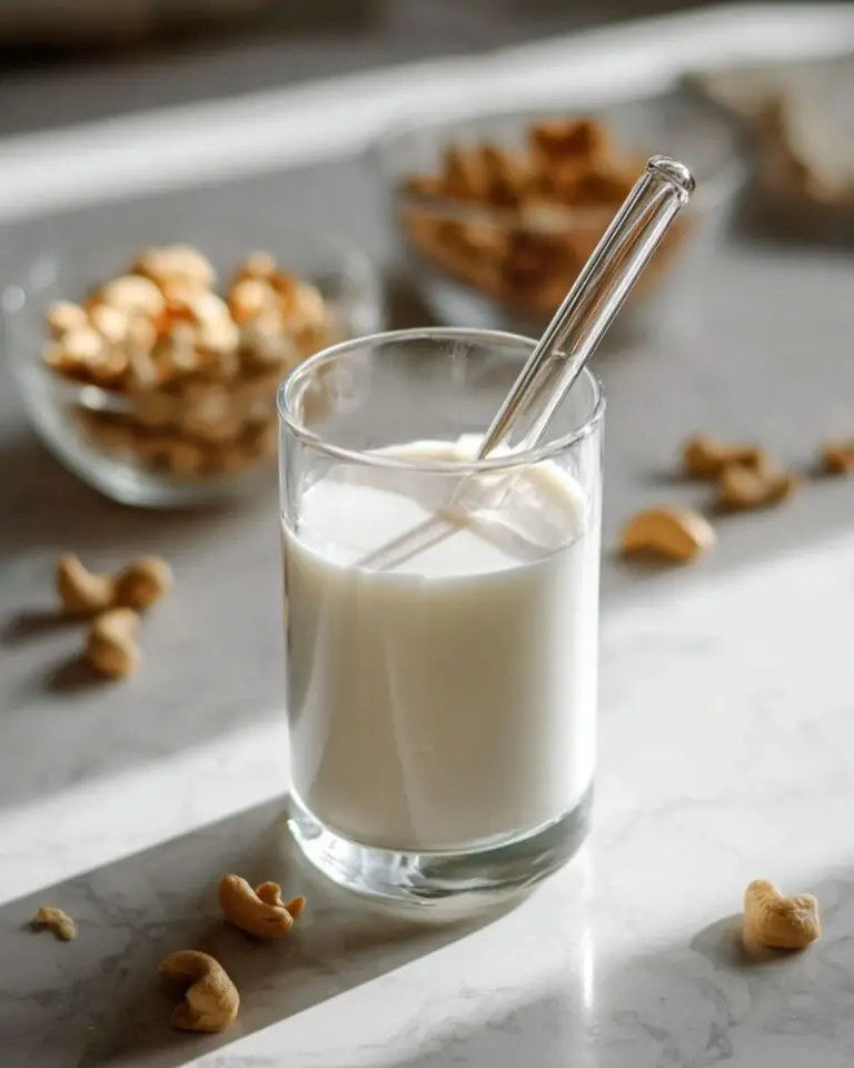 Creamy Cashew Milk Recipe