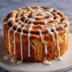Giant Vegan Cinnamon Roll Cake Recipe