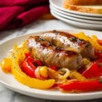 Baked Sausage, Peppers, and Onions Recipe