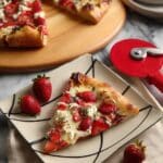 Strawberry and Goat Cheese Flatbread Recipe
