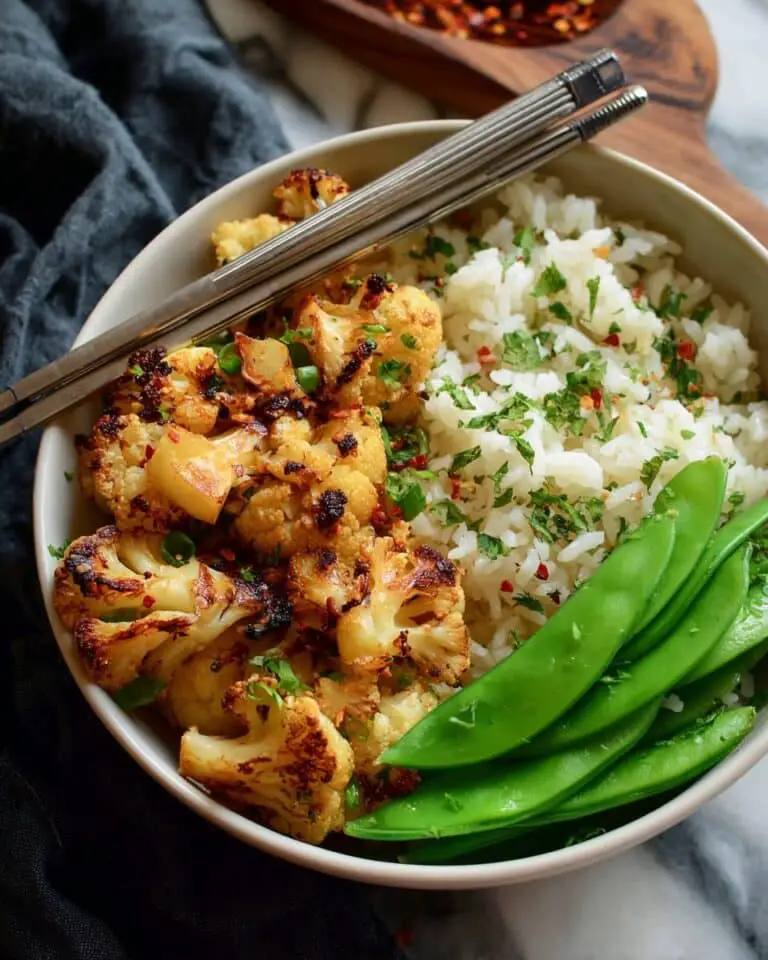 Cauliflower Stir Fry with Ginger, Garlic, and Sesame Sauce Recipe