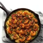 Couscous with Shrimp, Cherry Tomatoes, and Tequila Recipe