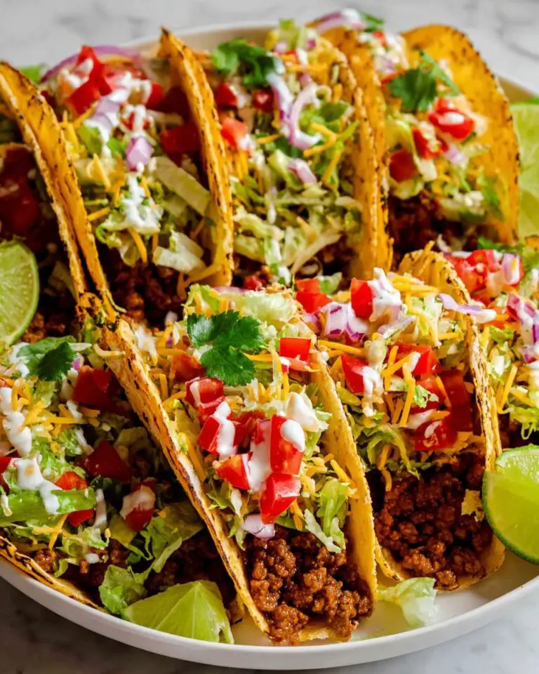 Ground Beef Tacos Recipe