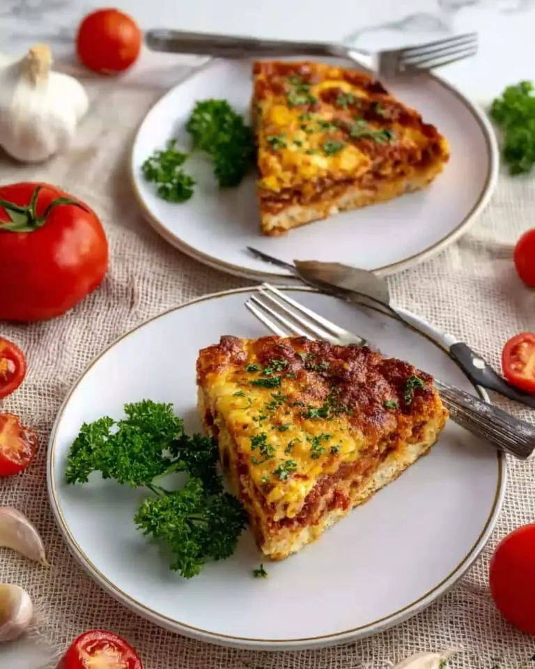 Impossible Cheeseburger Pie Recipe