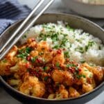 Tofu and Roasted Cauliflower Stir Fry with Ginger and Chili Recipe