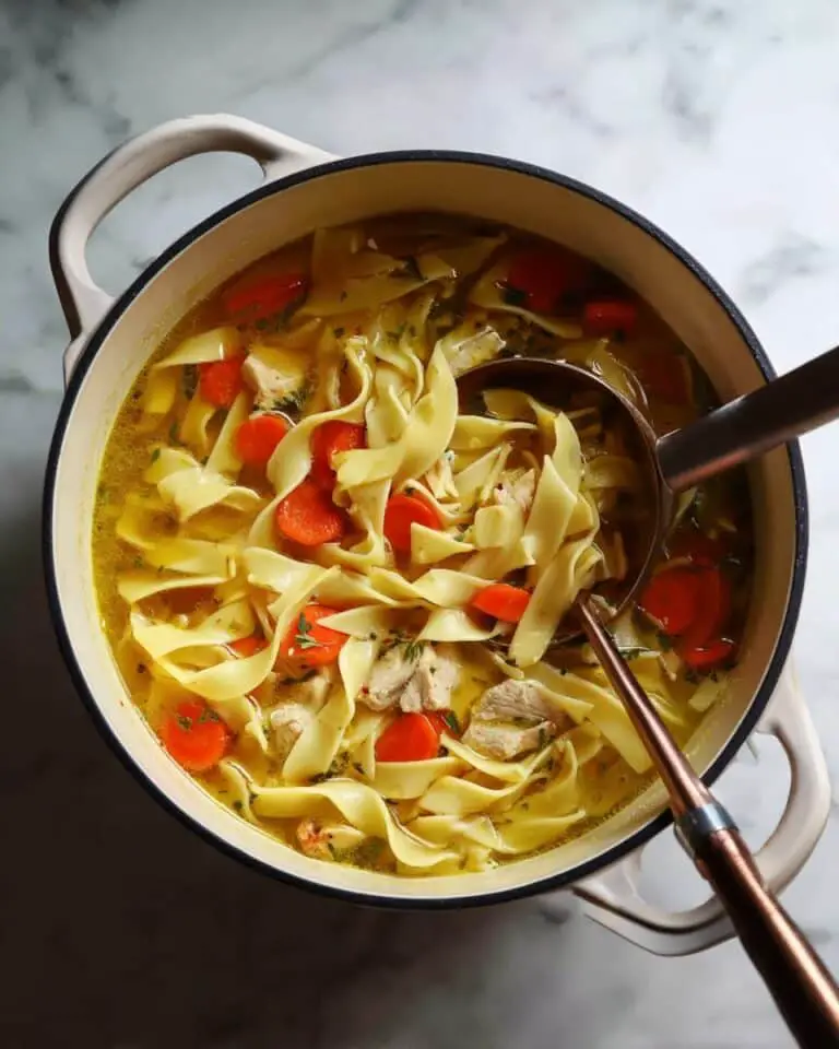 Old-Fashioned Chicken Noodle Soup Recipe