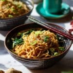 Spicy Garlic Ramen Noodles Recipe
