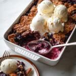 Gluten-Free Blueberry Cobbler with Almond Flour Recipe