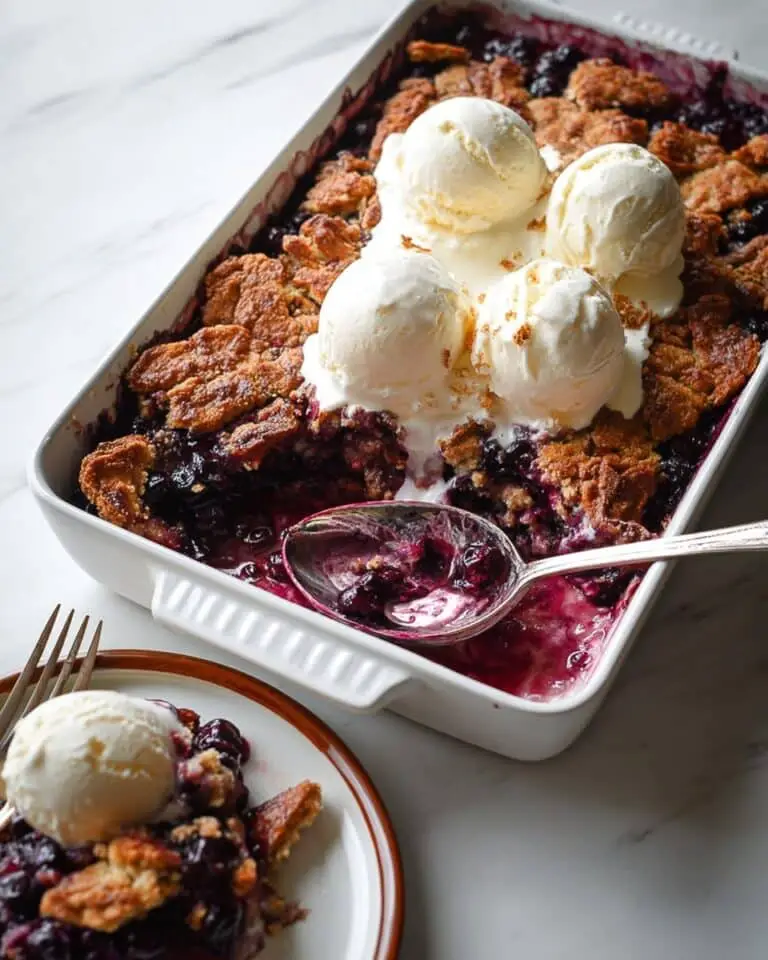 Gluten-Free Blueberry Cobbler with Almond Flour Recipe