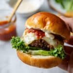 The Best Marinated Ground Beef Hamburgers Recipe