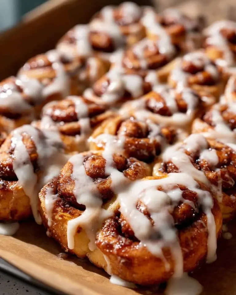 Homemade Cinnamon Twists with Cream Cheese Icing Recipe
