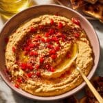 Roasted Red Pepper Hummus Recipe