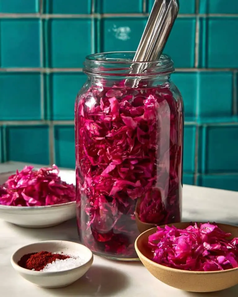 Pickled Red Cabbage with Sumac Recipe