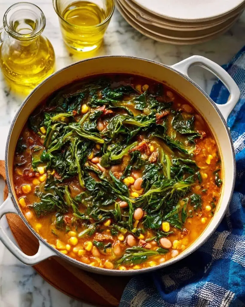Turkish Collard Green Soup Recipe