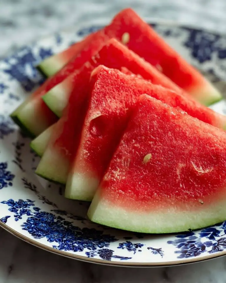 How to Cut a Watermelon Recipe