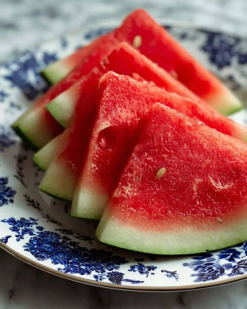 How to Cut a Watermelon Recipe
