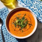 Fresh Tomato Gazpacho with Herbs Recipe