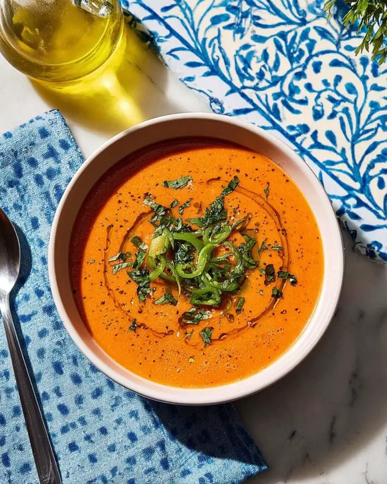 Fresh Tomato Gazpacho with Herbs Recipe