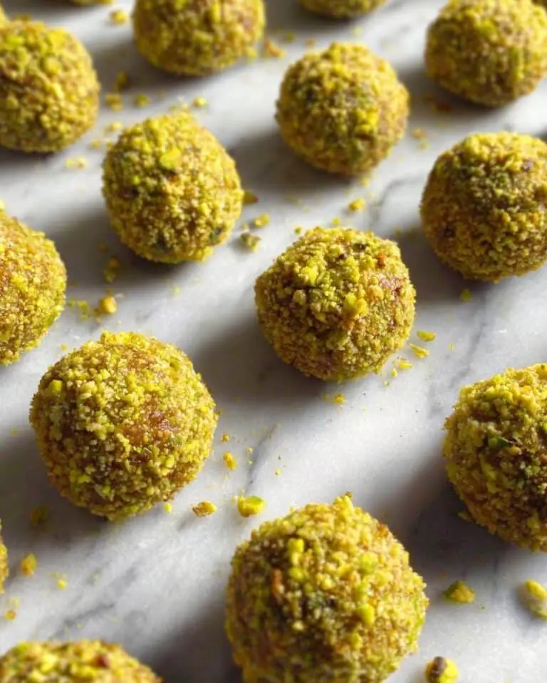 Pistachio Energy Balls Recipe