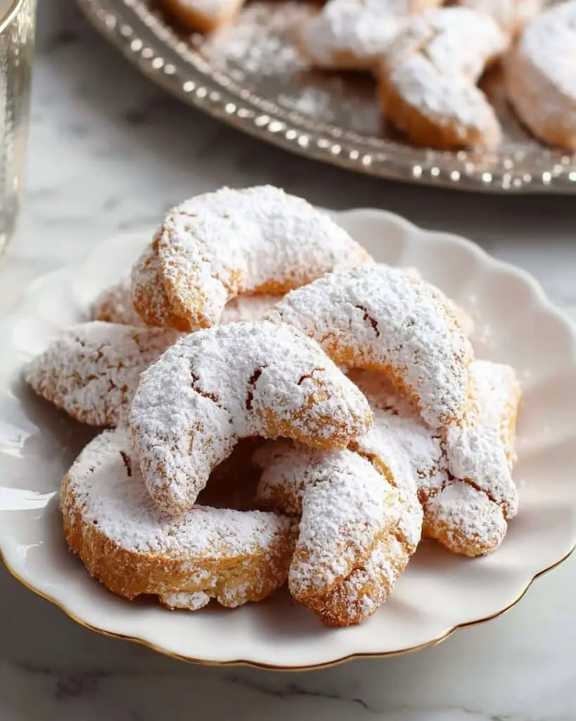 3 Ingredient Keto Crescent Cookies Recipe
