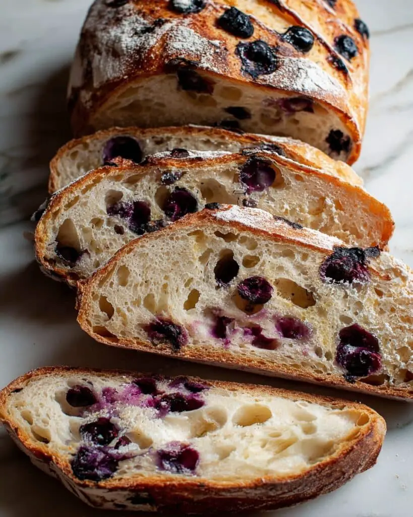 3 Ingredient Blueberry Bread Recipe