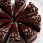 Peach-Infused Vegan Chocolate Cake Recipe