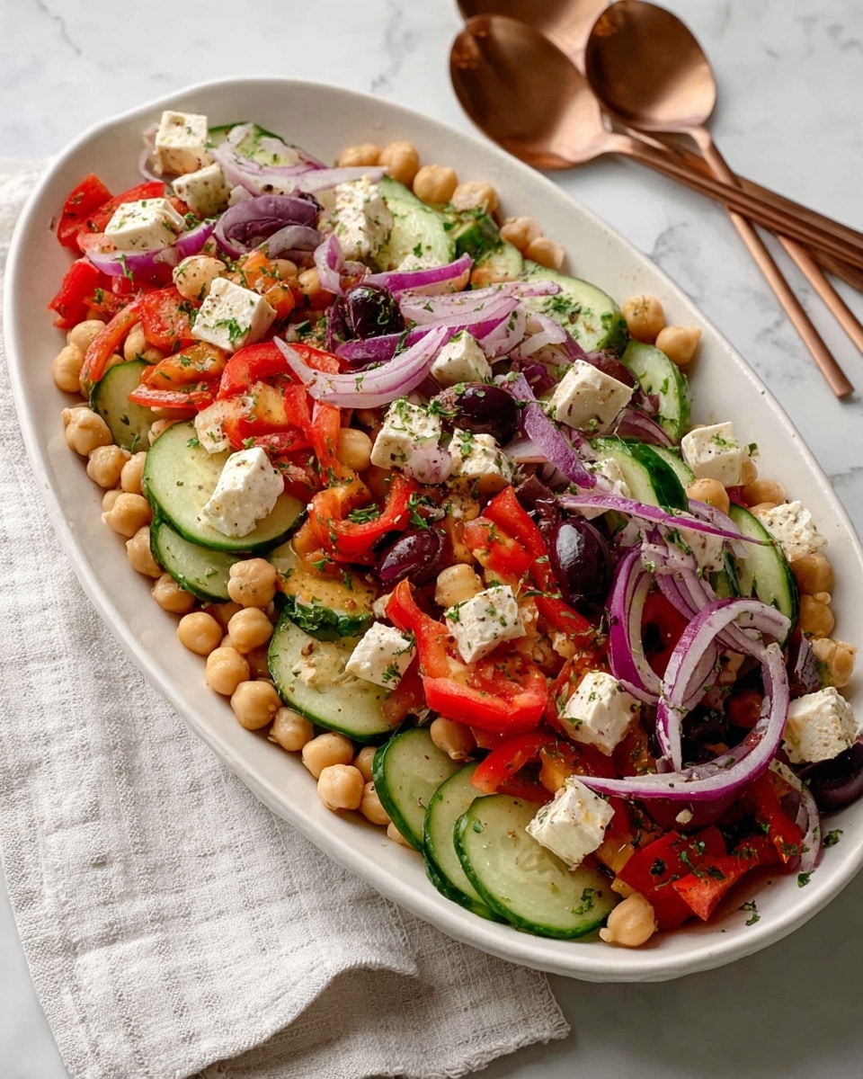 Mediterranean Chickpea Salad Recipe