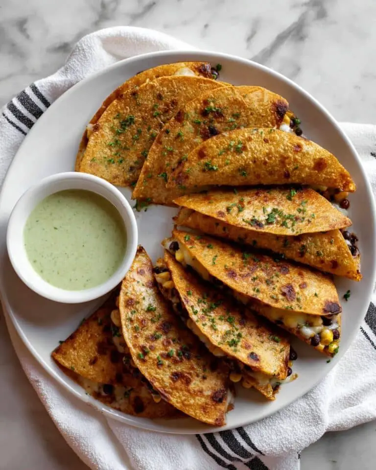 Baked Crispy Corn Tacos Recipe