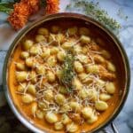 Gnocchi with Pumpkin Thyme Sauce Recipe