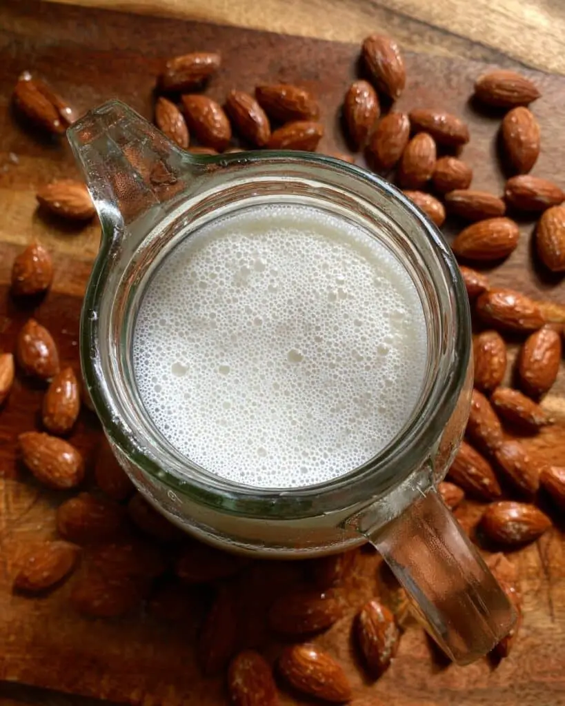 Instant Almond Milk in 10 Minutes Recipe