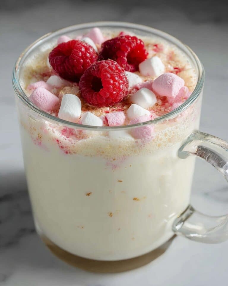 White Hot Chocolate (+ Flavors, Toppings, Crockpot Option) Recipe