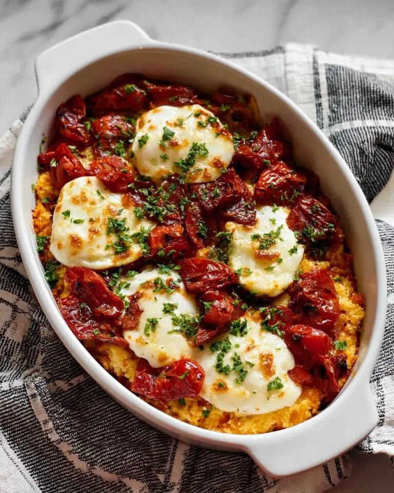 Baked Goat Cheese Dip with Tomato and Herb Toasted Baguette Recipe
