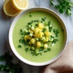 Chilled Cucumber Avocado Soup Recipe