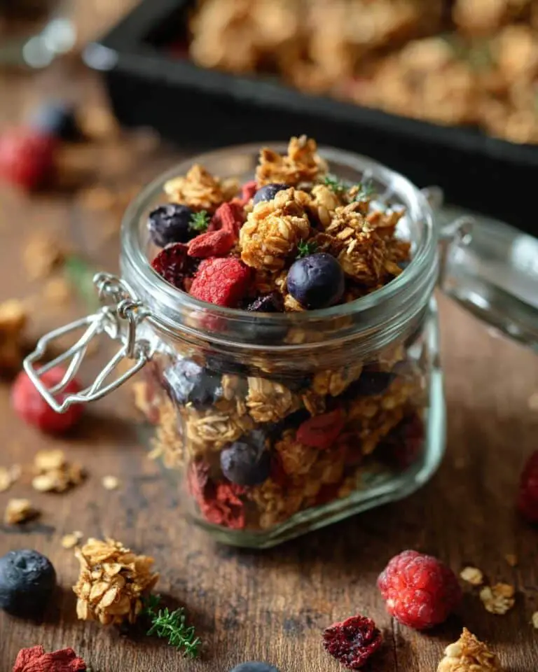 Mixed Berry Granola Recipe
