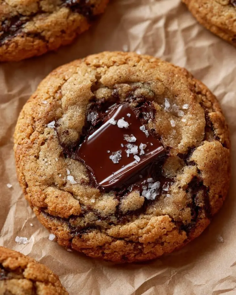 Banana Bread Cookies Stuffed with Walnut Caramel Center Recipe