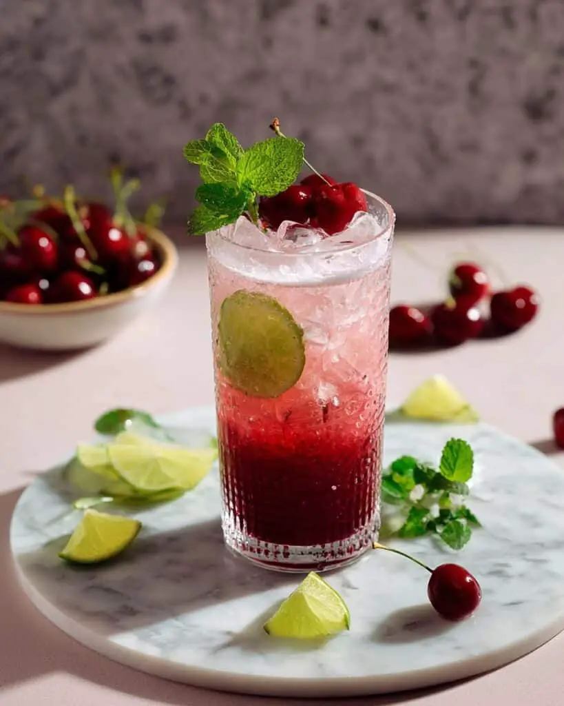 Cherry Lime Refresher Recipe