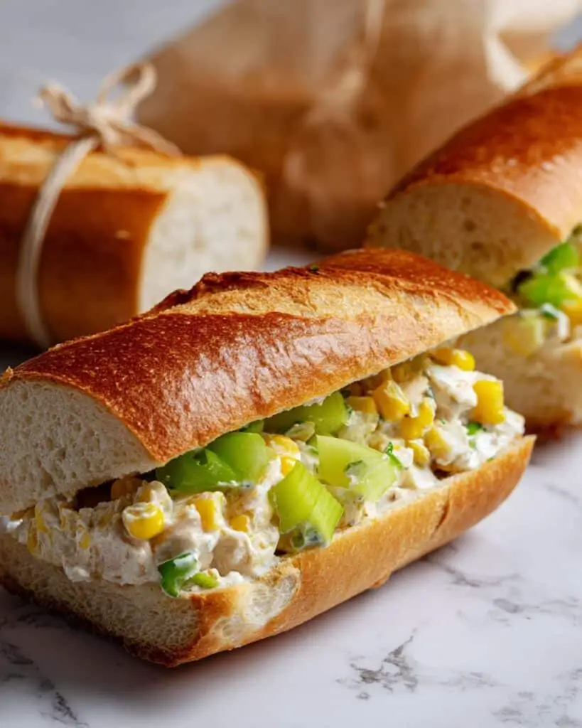 Chicken and Sweetcorn Sandwich Filling Recipe