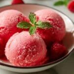 Watermelon Raspberry Sorbet Recipe