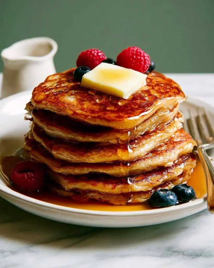 High Protein Cottage Cheese Pancakes Recipe